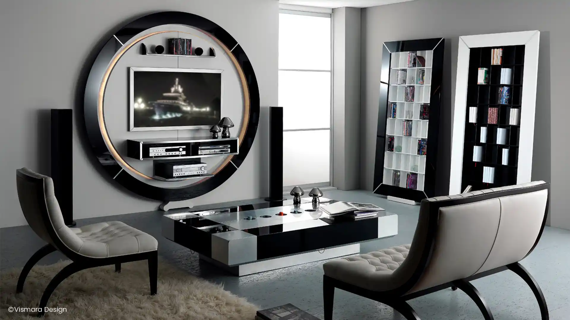 tv panel design latest